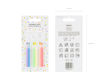Picture of BIRTHDAY CANDLES COLOURED FLAMES - 6 PACK